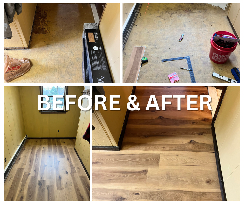 Flooring Installation - Luxury Vinyl Plank