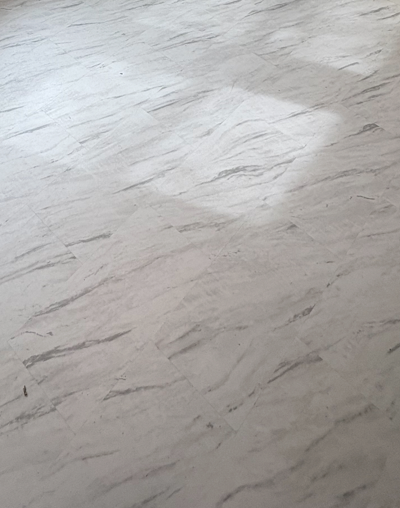 Marble Look Flooring - Luxury Vinyl Plank with Natural Veining